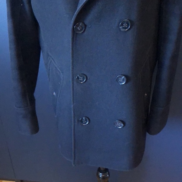 HUGO BOSS navy winter coat size small - Picture 4 of 16